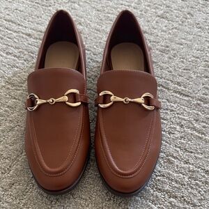 LOFT Brown Horsebit Loafers – Size 9 – Classic Chic – NWOT